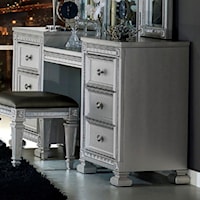 Glam Vanity with 6 Drawers