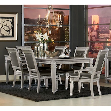 Glam Table and Chair Set