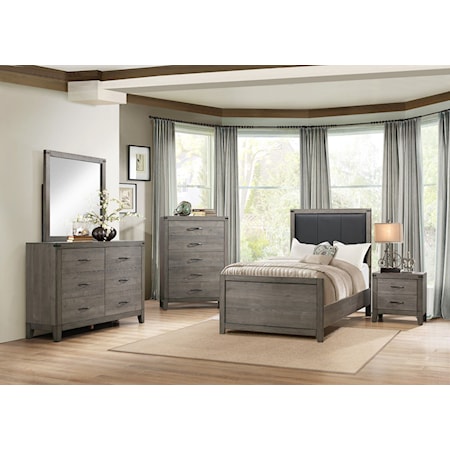 Contemporary Twin Bedroom Group