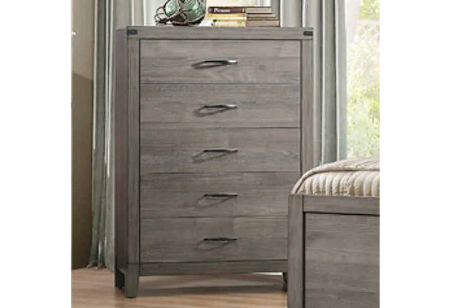 2042 Contemporary Chest of Drawers by Homelegance at Carolina Direct