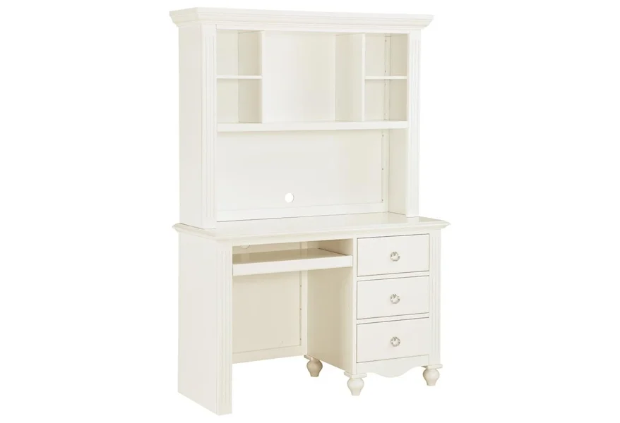 2058WH Writing Desk and Hutch by Homelegance at Dream Home Interiors