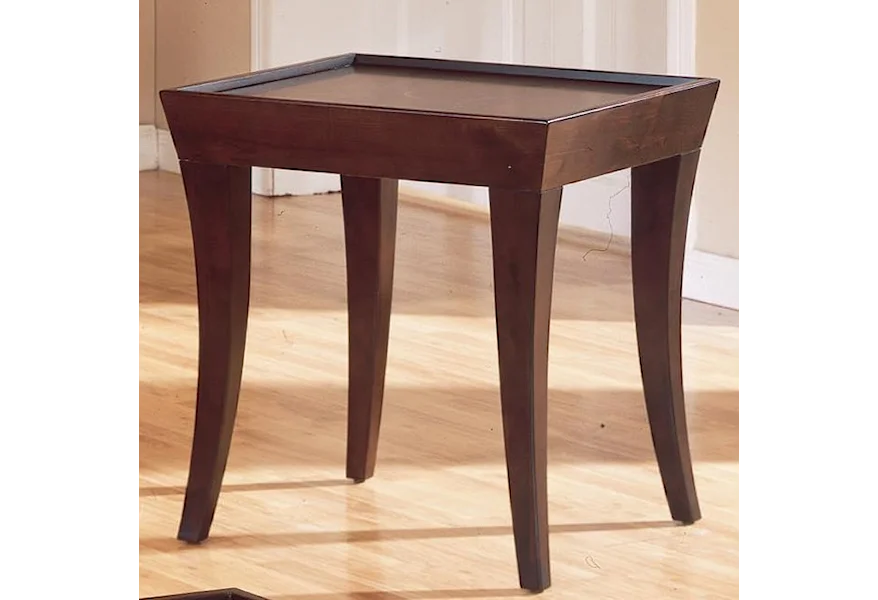 Zen Casual End Table by Homelegance Furniture at Del Sol Furniture