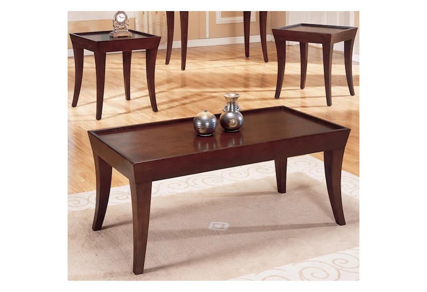 Zen Casual Occasional Table Group by Homelegance at A1 Furniture & Mattress