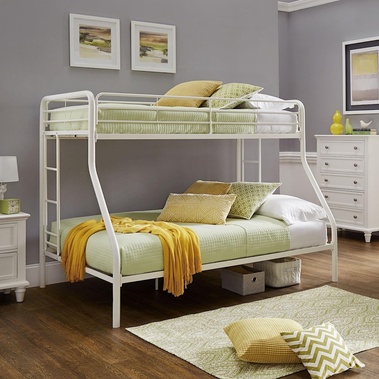 Homelegance 339TF Twin over Full Bunk Bed