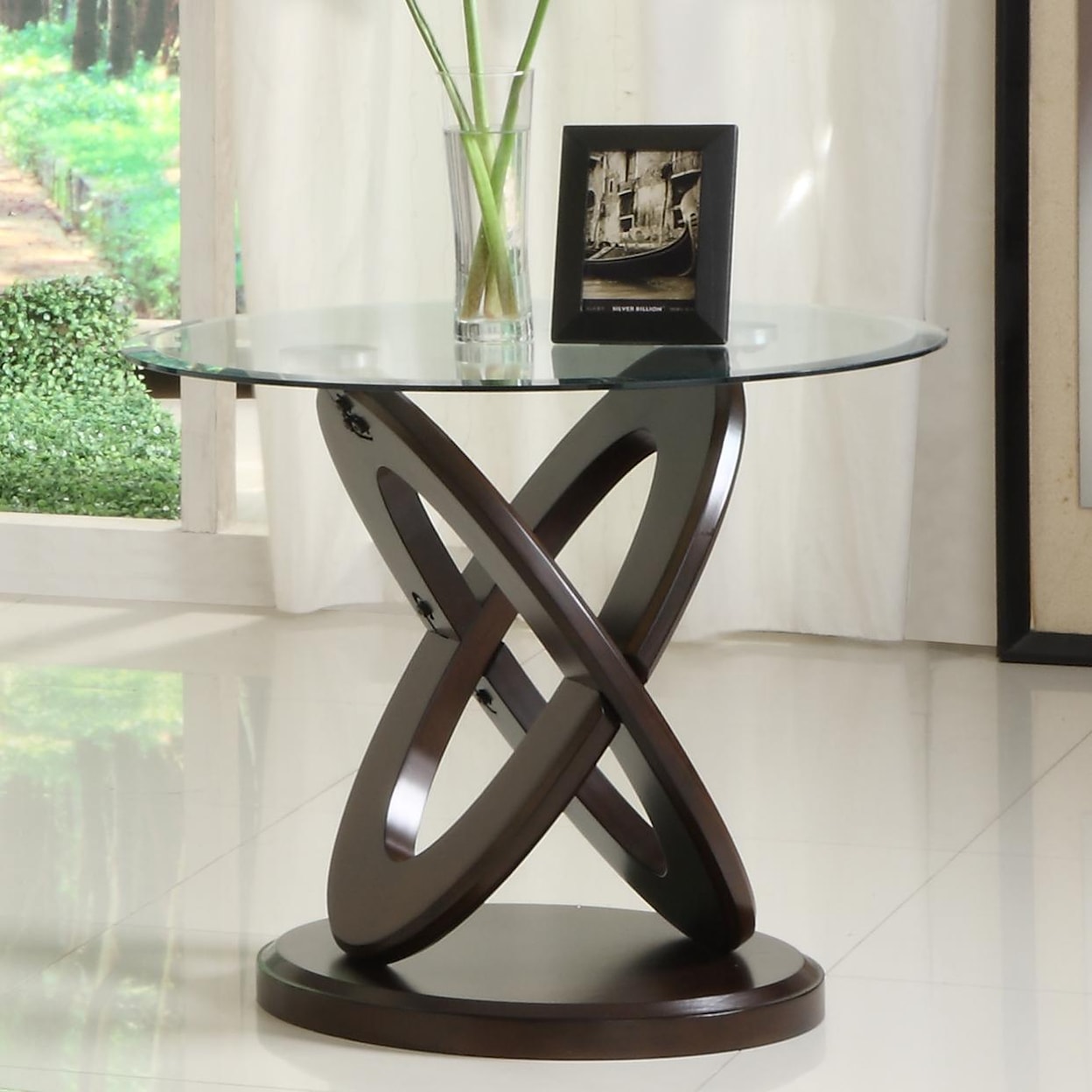 Homelegance  Round End Table