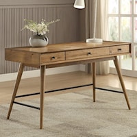 Contemporary Writing Desk with Storage