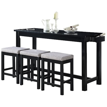 4-Piece Pack Counter Height Set