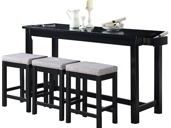 4-Piece Pack Counter Height Set