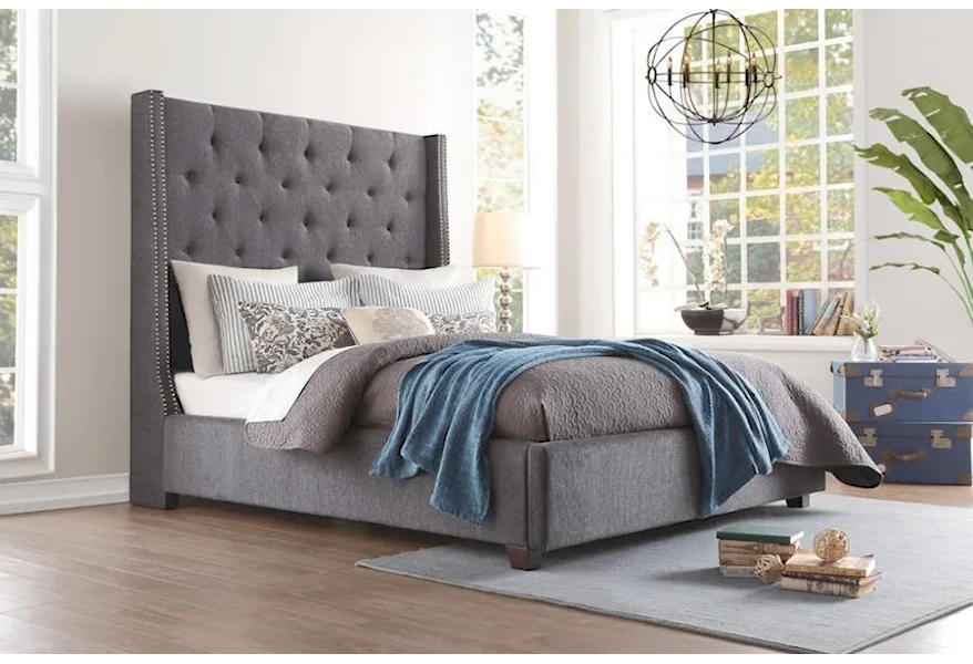 Fairborn Full Platform Bed by Homelegance at Dream Home Interiors