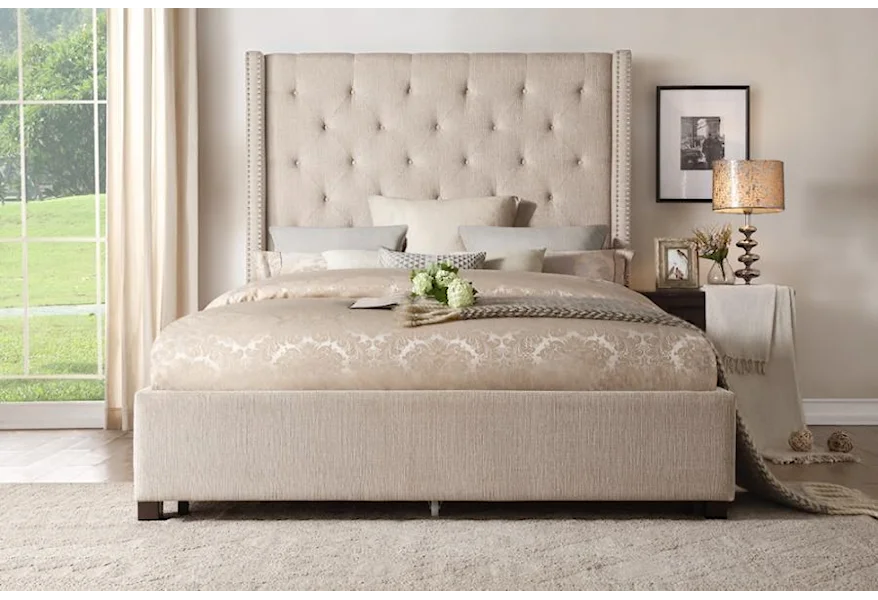 Fairborn King Storage Bed by Homelegance at Dream Home Interiors