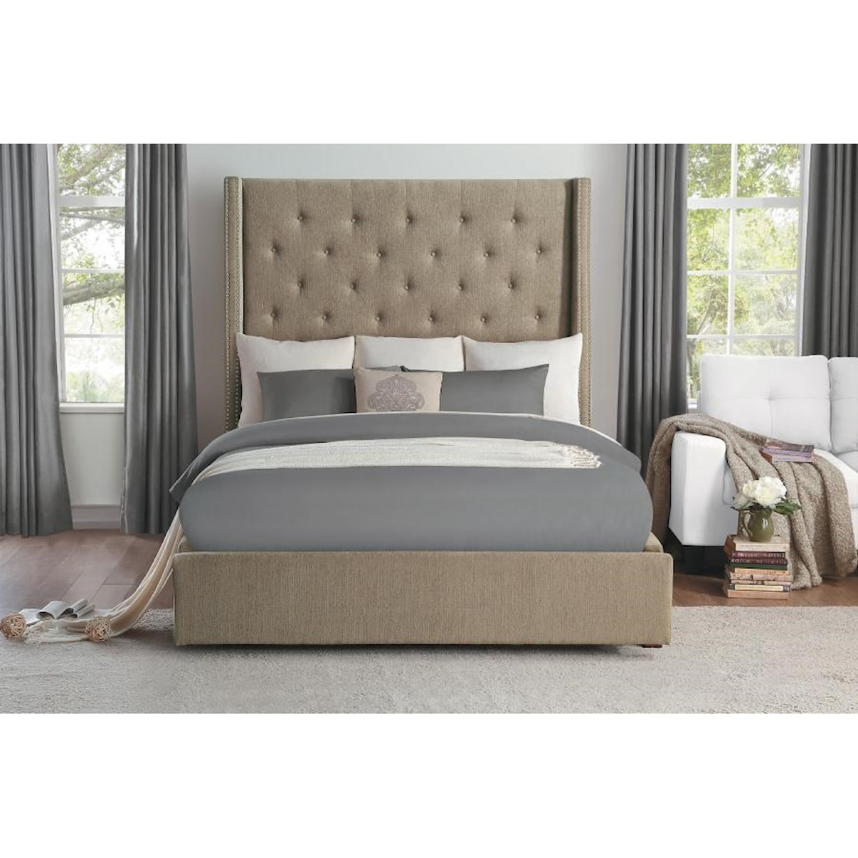 Homelegance Fairborn King Storage Bed