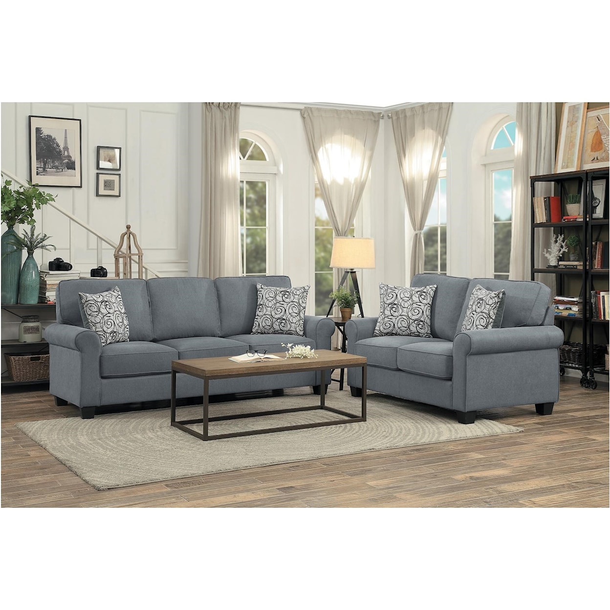 Homelegance Furniture Selkirk Living Room Group