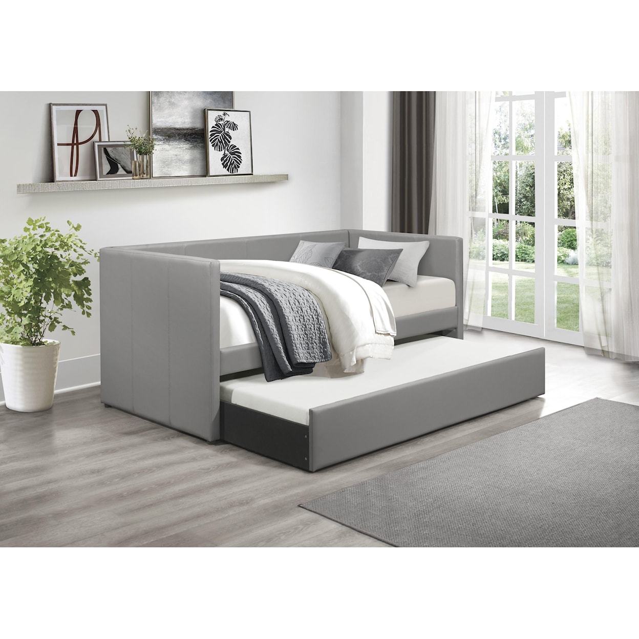 Homelegance Furniture Adra Daybed With Trundle