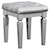 Homelegance Allura Vanity Stool with Crystal Button Tufting