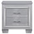 Homelegance Allura Glam Two Drawer Nighstand with Under-Light