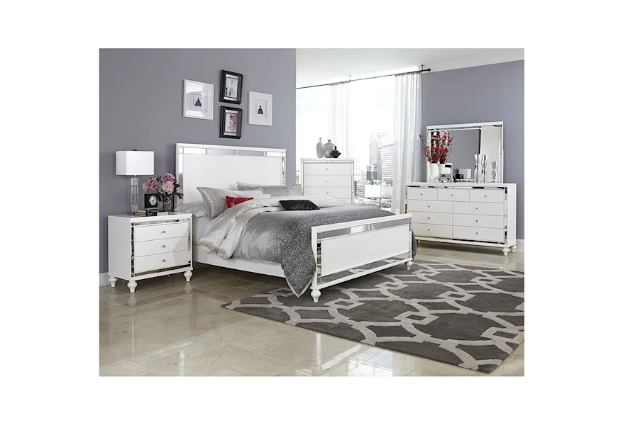 Alonza King Bedroom Group by Homelegance at A1 Furniture & Mattress