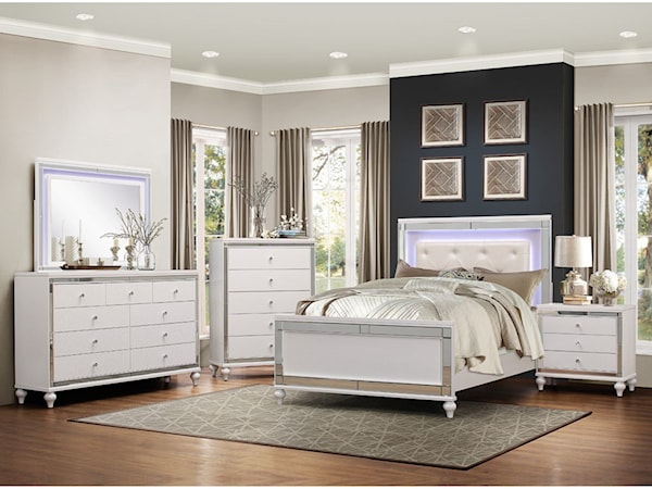 King Bedroom Group without Chest