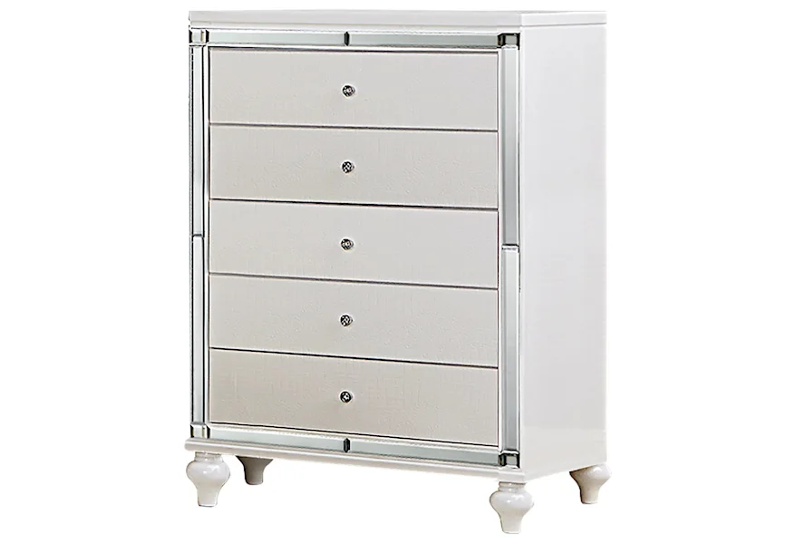 Alonza Chest of Drawers by Homelegance at A1 Furniture & Mattress