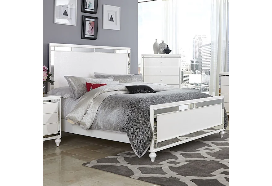 Alonza Cal King Bed by Homelegance at Z & R Furniture