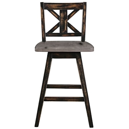 bar height swivel barstool