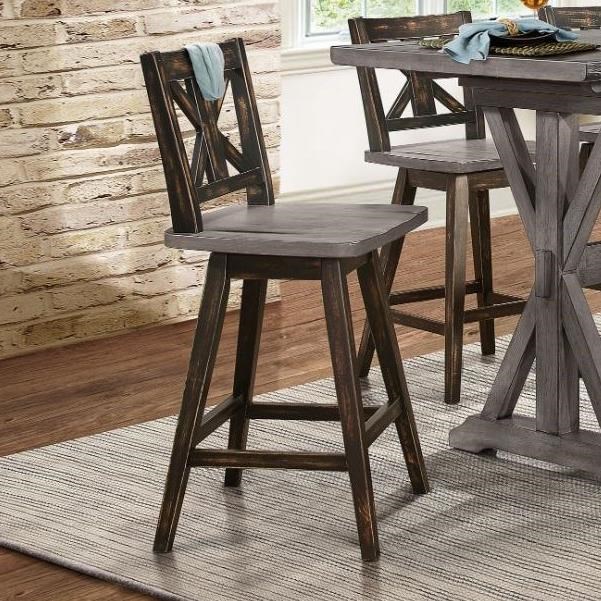 bar height swivel barstool