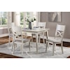 Homelegance Furniture Anderson 5-Piece Dinette Set