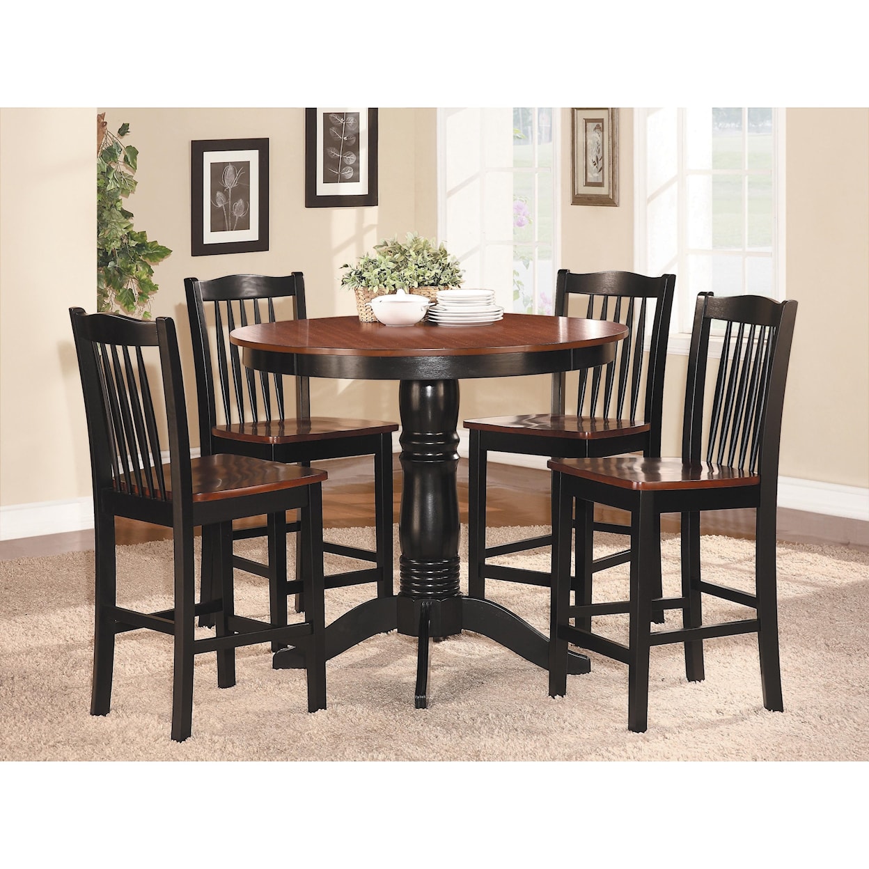 Homelegance  Counter Height Table and Chair Set