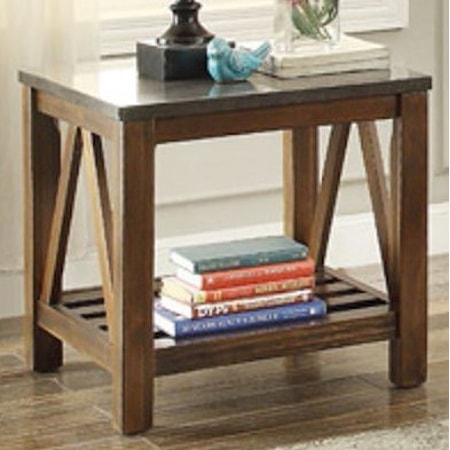 Mission End Table