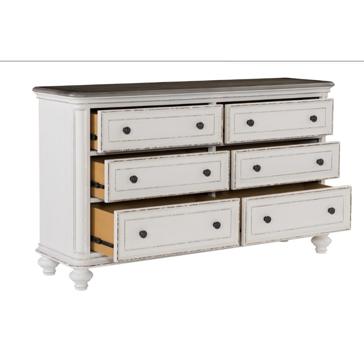 Homelegance Baylesford 6-Drawer Bedroom Dresser