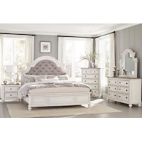 Antique White King Bedroom Group 2