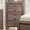 Homelegance Beechnut Modern 5-Drawer Chest