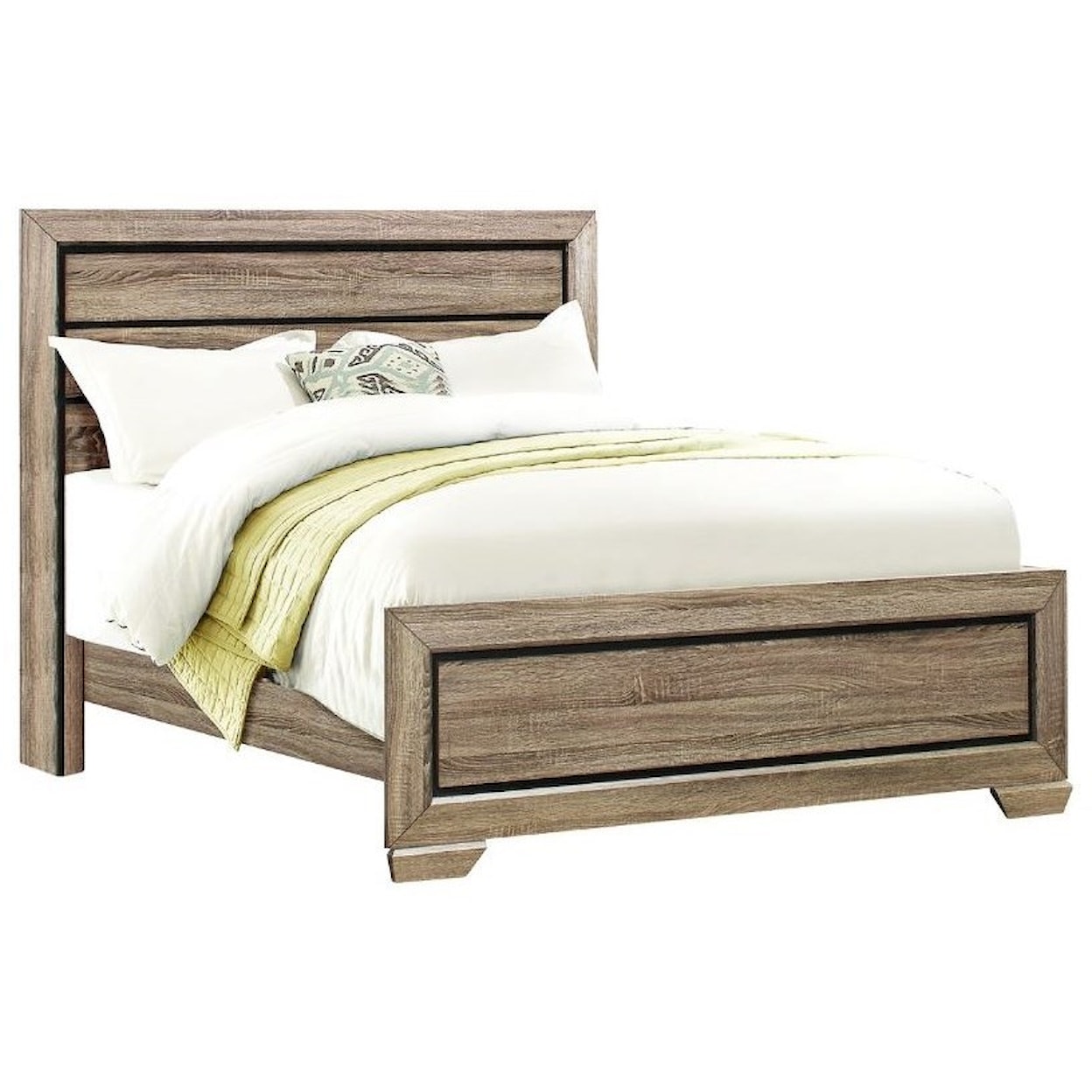 Homelegance Furniture Beechnut Modern Full Headboard and Footboard