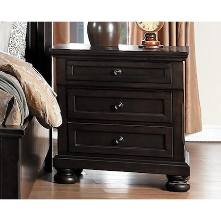 Night Stand with Hidden Drawer