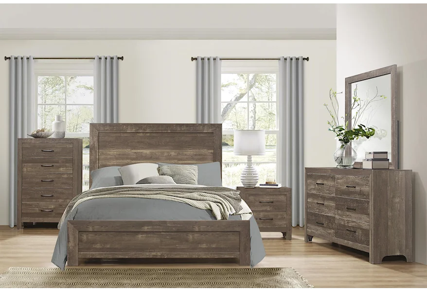 Corbin Queen Bedroom Group by Homelegance at Beck's Furniture