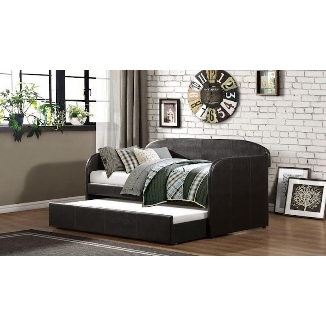 Homelegance Furniture Daybeds Roland Daybed with Trundle