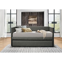 Contemporary Therese Daybed with Nailhead Trim