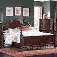 Traditional Queen Poster Bed