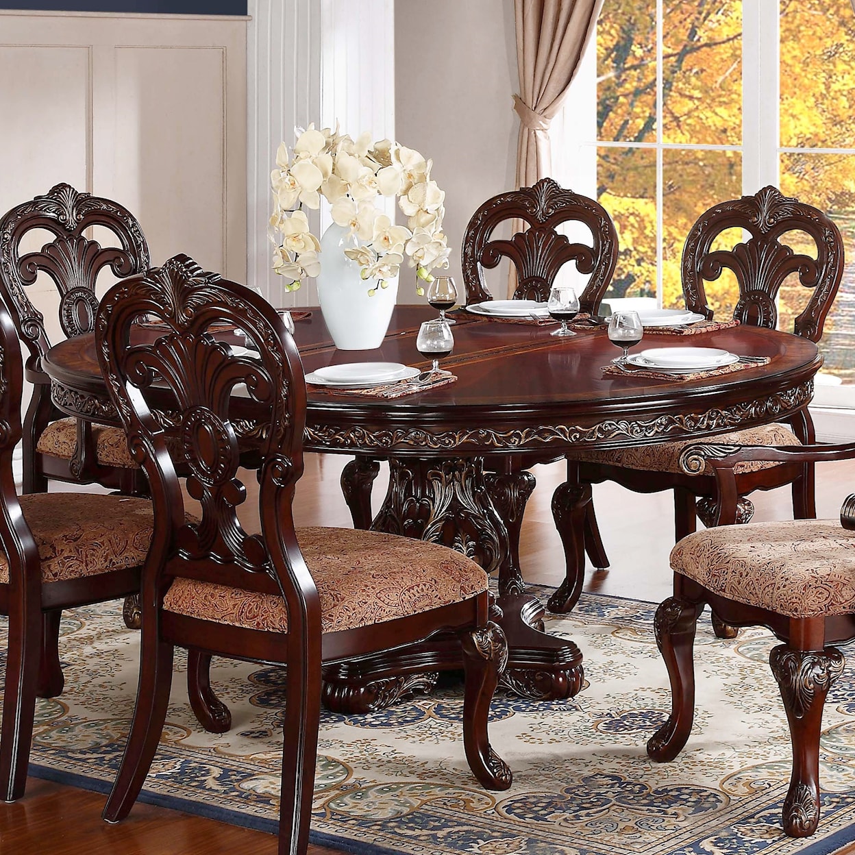 Homelegance Furniture Deryn Park Dining Table