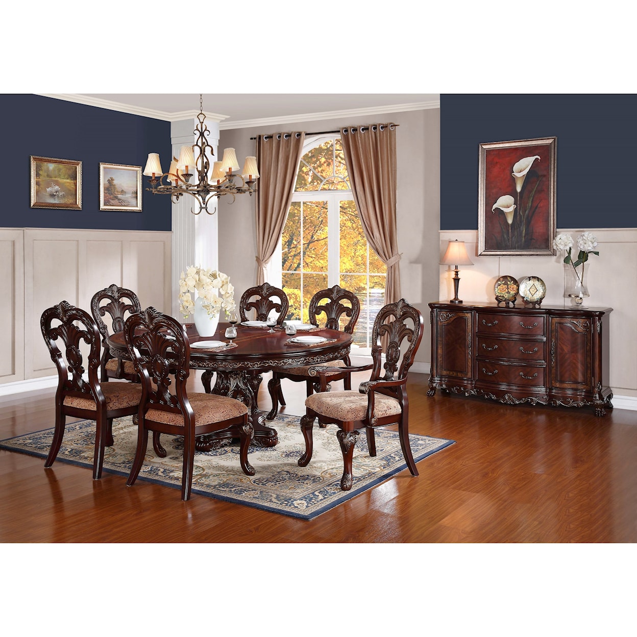 Homelegance Deryn Park Dining Table