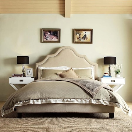 Queen Upholstered Bed