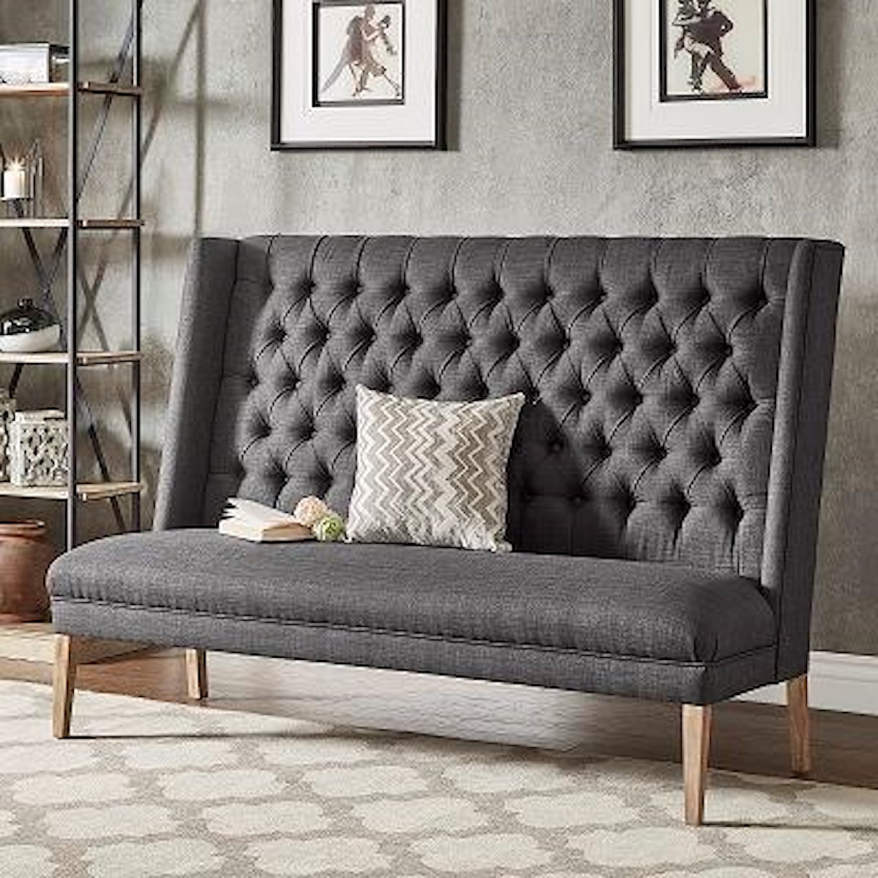 Homelegance  Tufted Bench