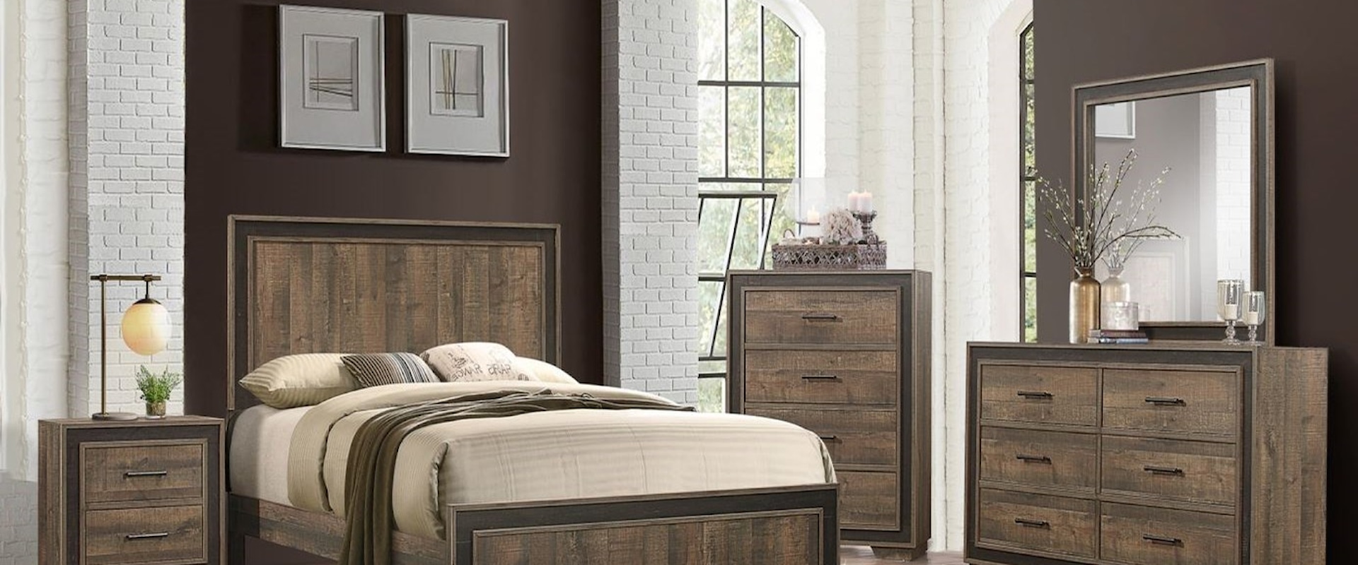 Queen Bedroom Group -  Chest Not Included