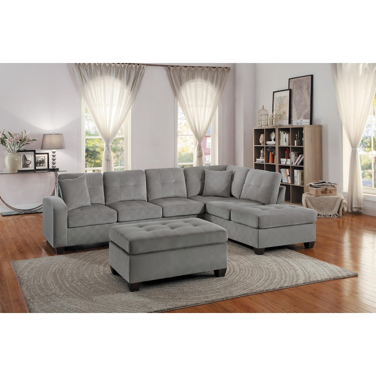 Homelegance Furniture Emilio Stationary Living Room Group