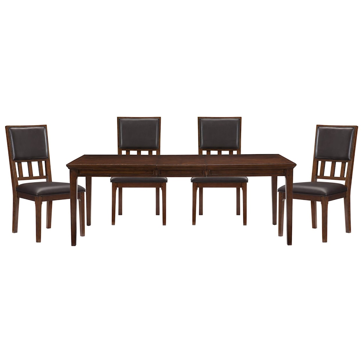 Homelegance Furniture Frazier Park 5-Piece Table and Chair Set