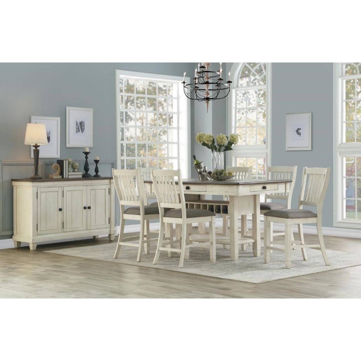 Homelegance Granby Counter Height Side Chairs