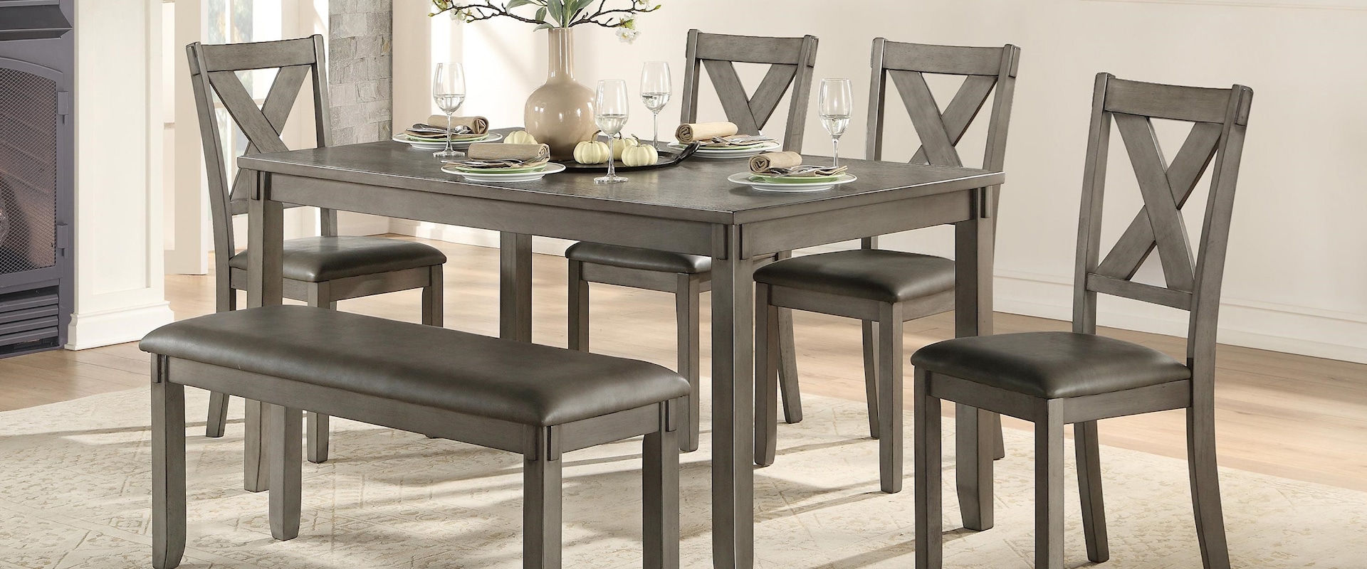 6-Piece Pack Dinette Set