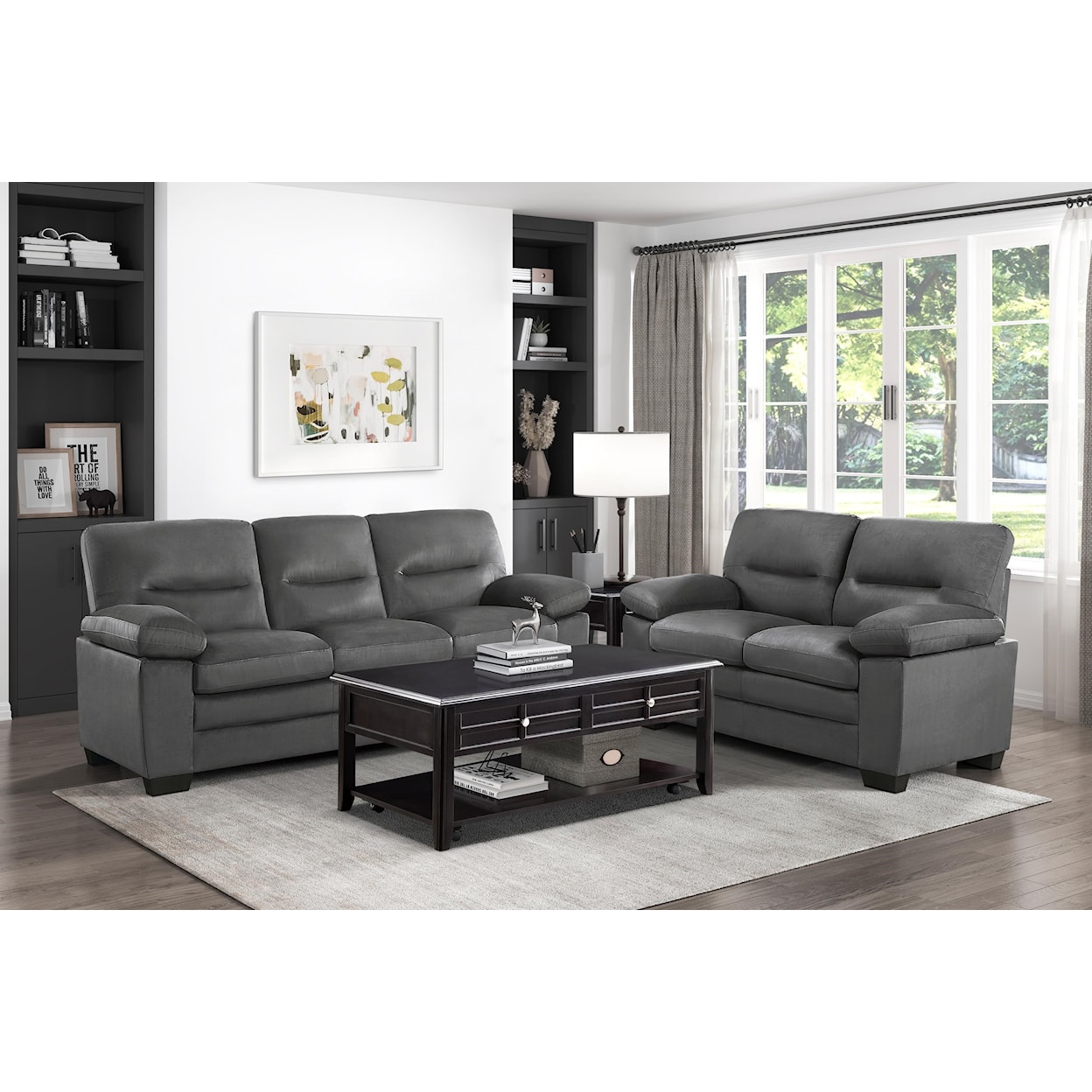 Homelegance Furniture Keighly SOFA AND LOVESEAT