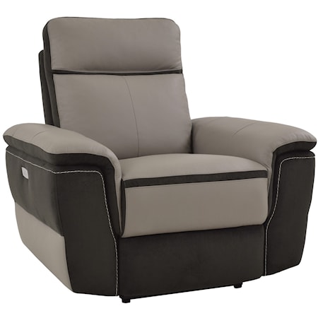 Contemporary Power Recliner