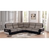 Homelegance Laertes Contemporary Power Reclining Sectional