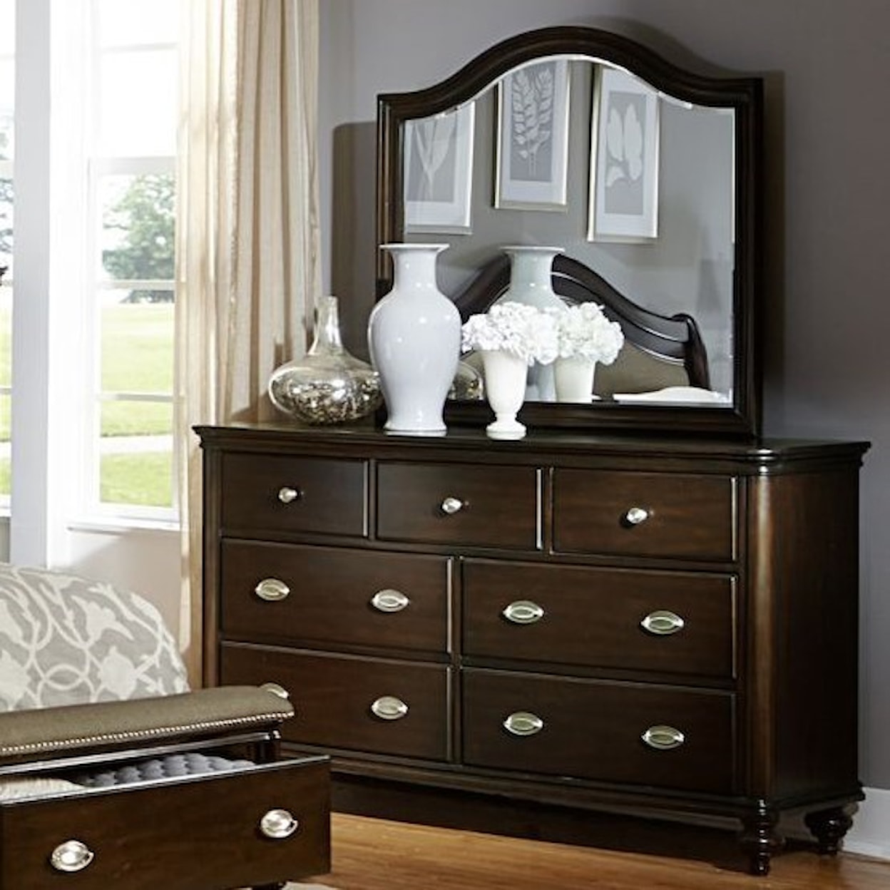 Homelegance Marston Dresser and Mirror